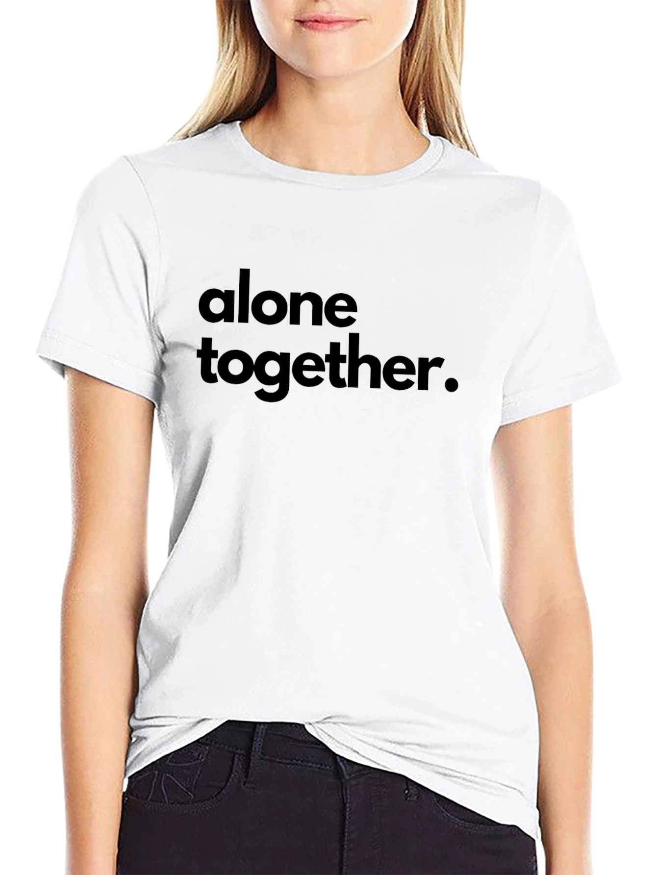Alone Together Graphic Tee - Modern Comfort