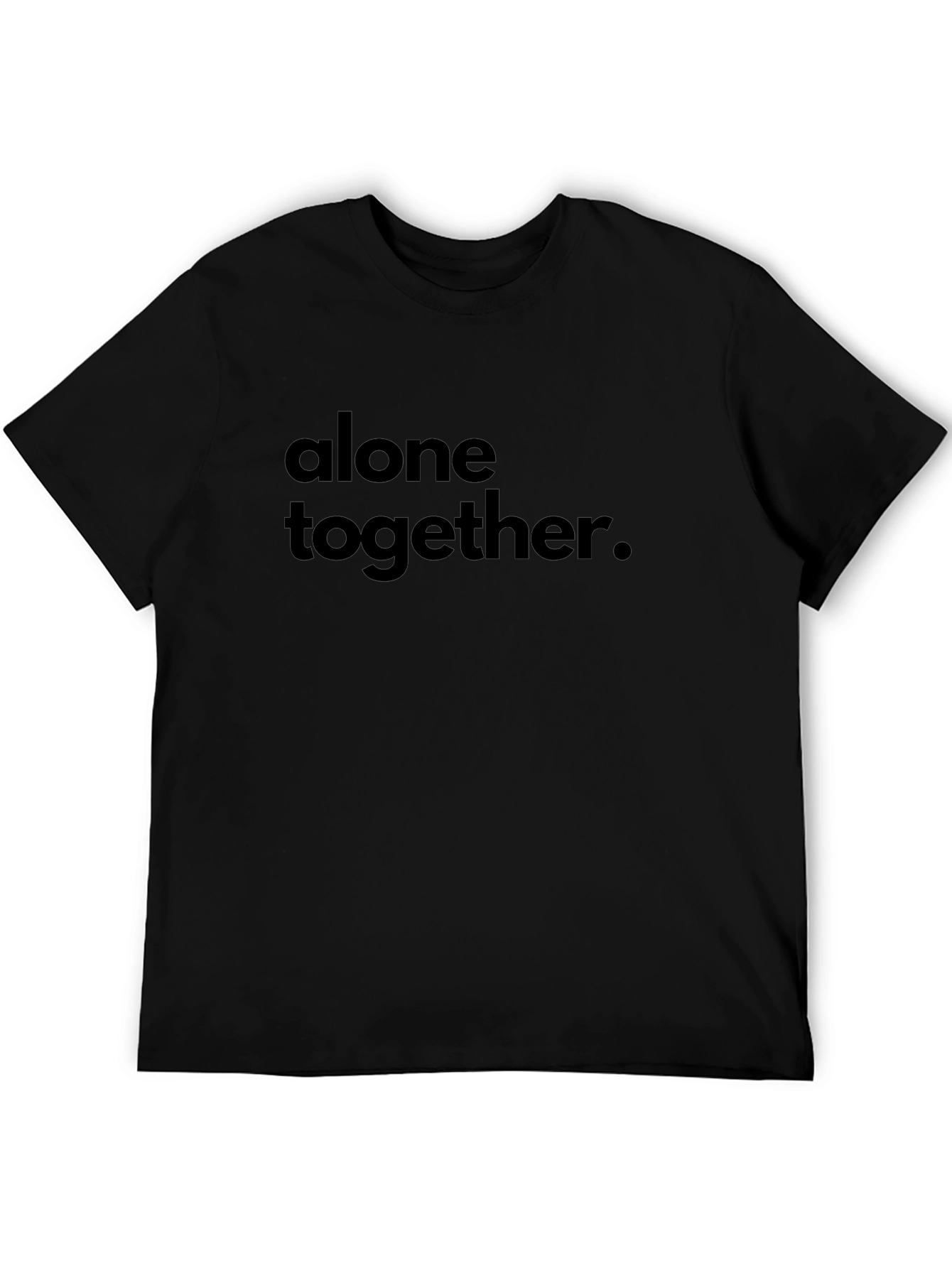 Alone Together Graphic Tee - Modern Comfort