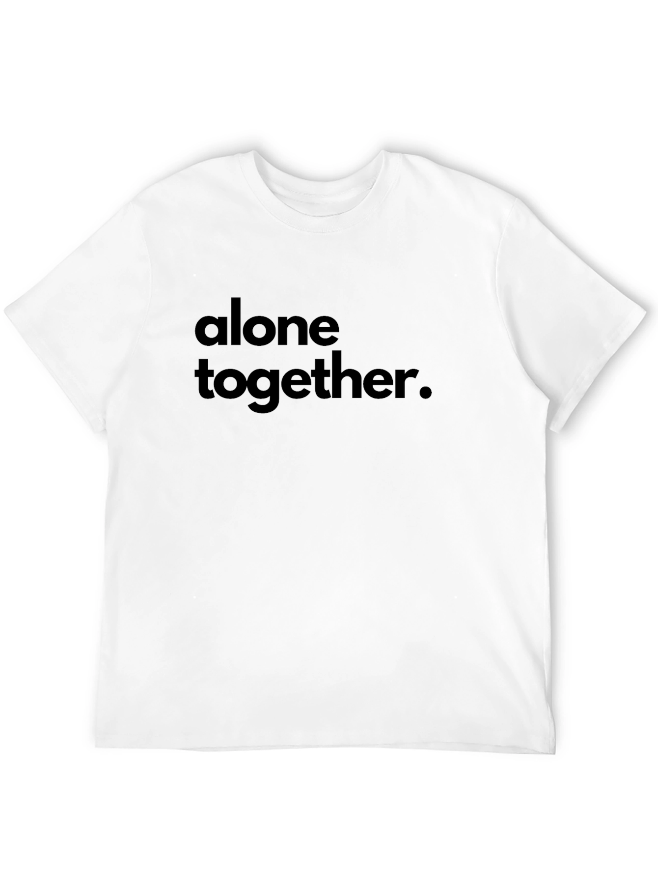 Alone Together Graphic Tee - Modern Comfort