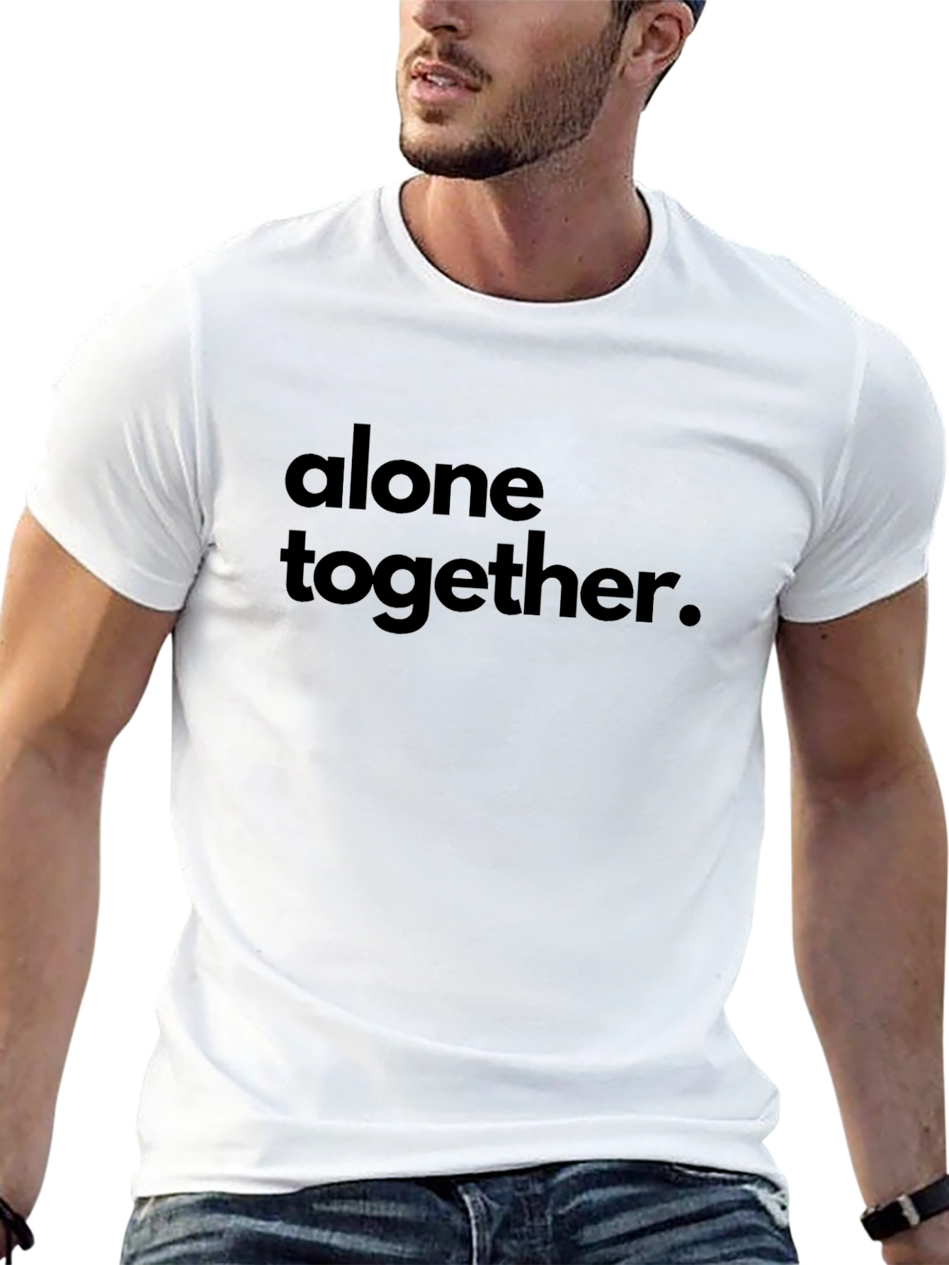Alone Together Graphic Tee - Modern Comfort