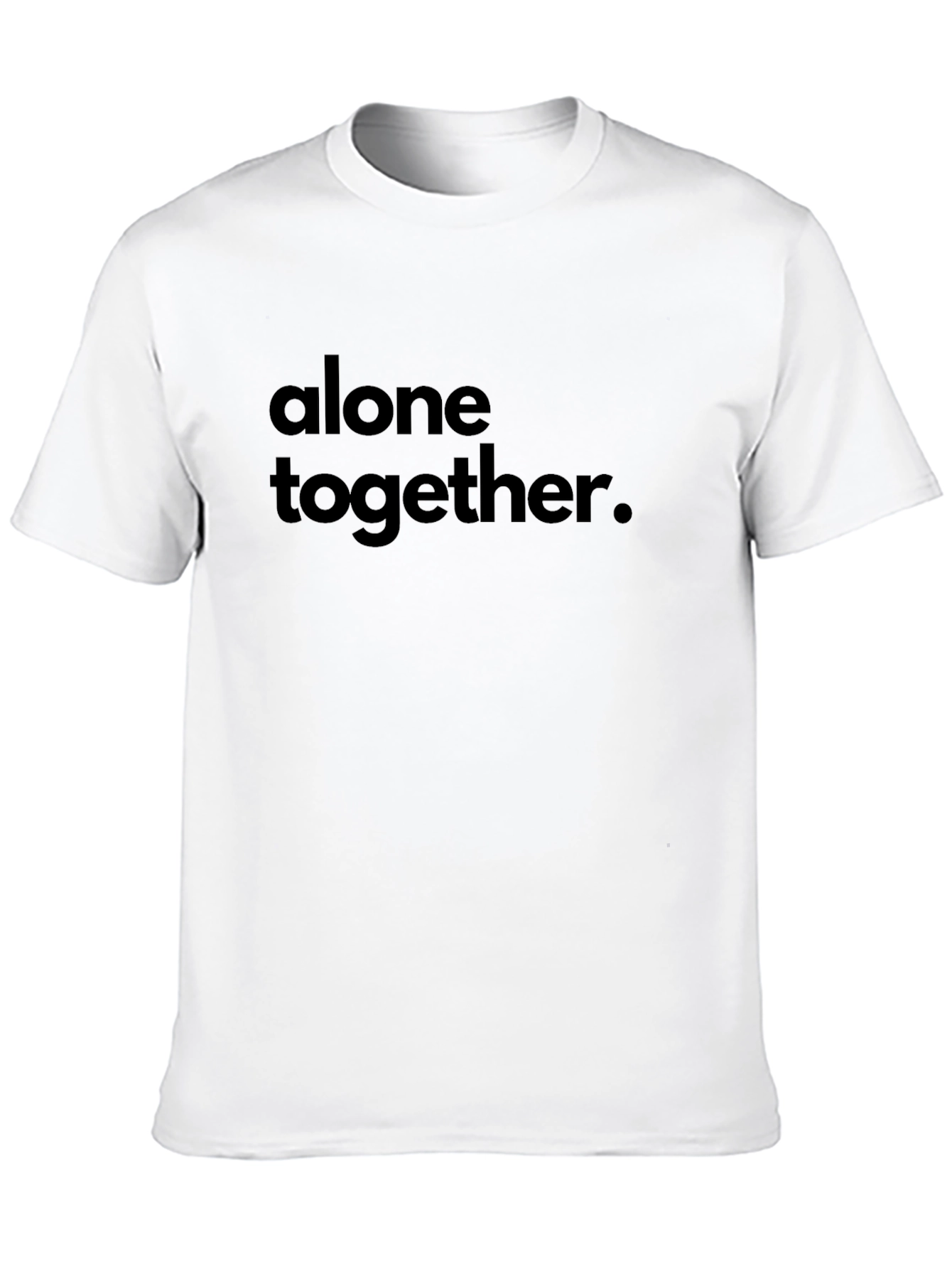 Alone Together Graphic Tee - Modern Comfort