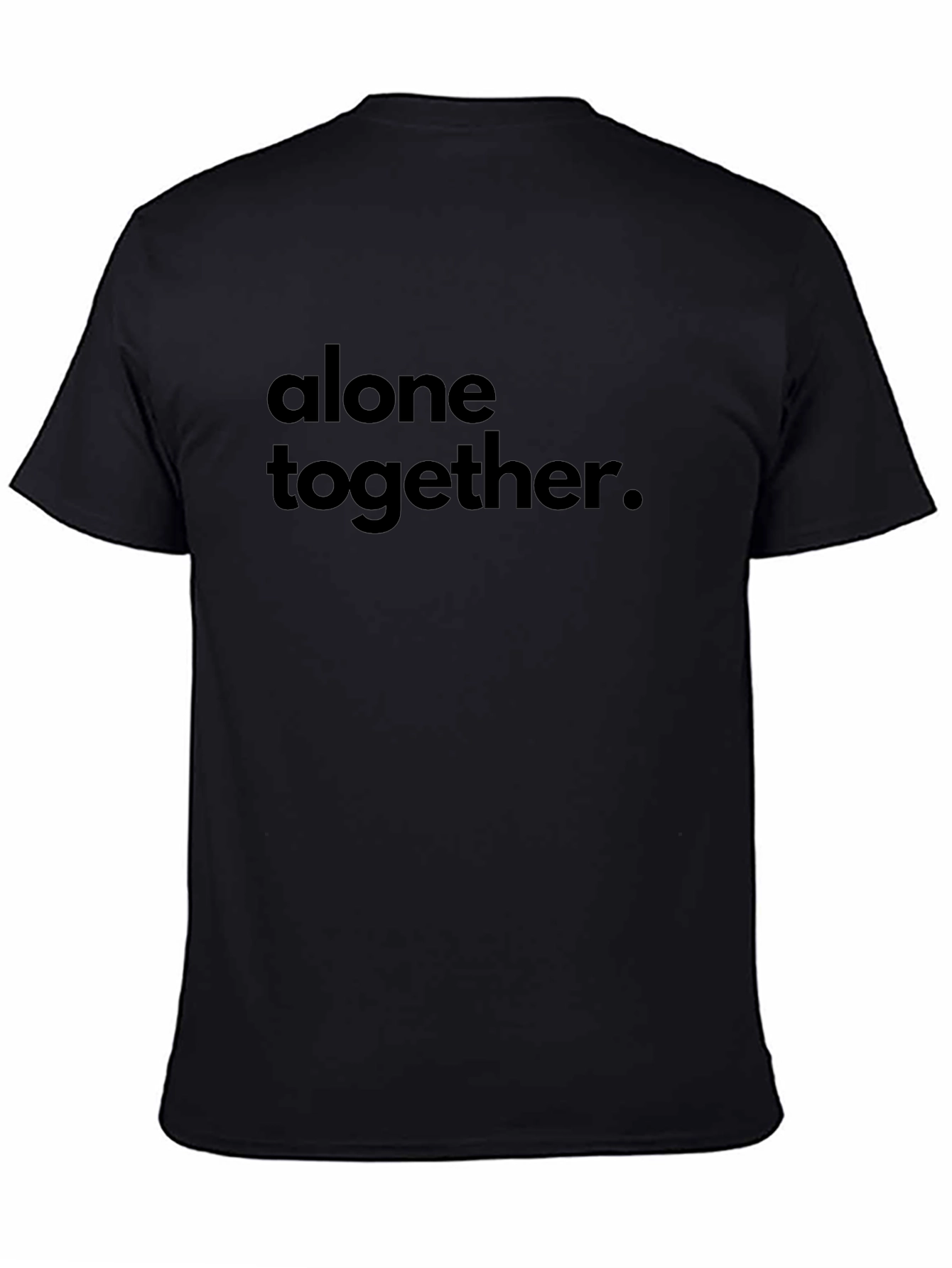 Alone Together Graphic Tee - Modern Comfort