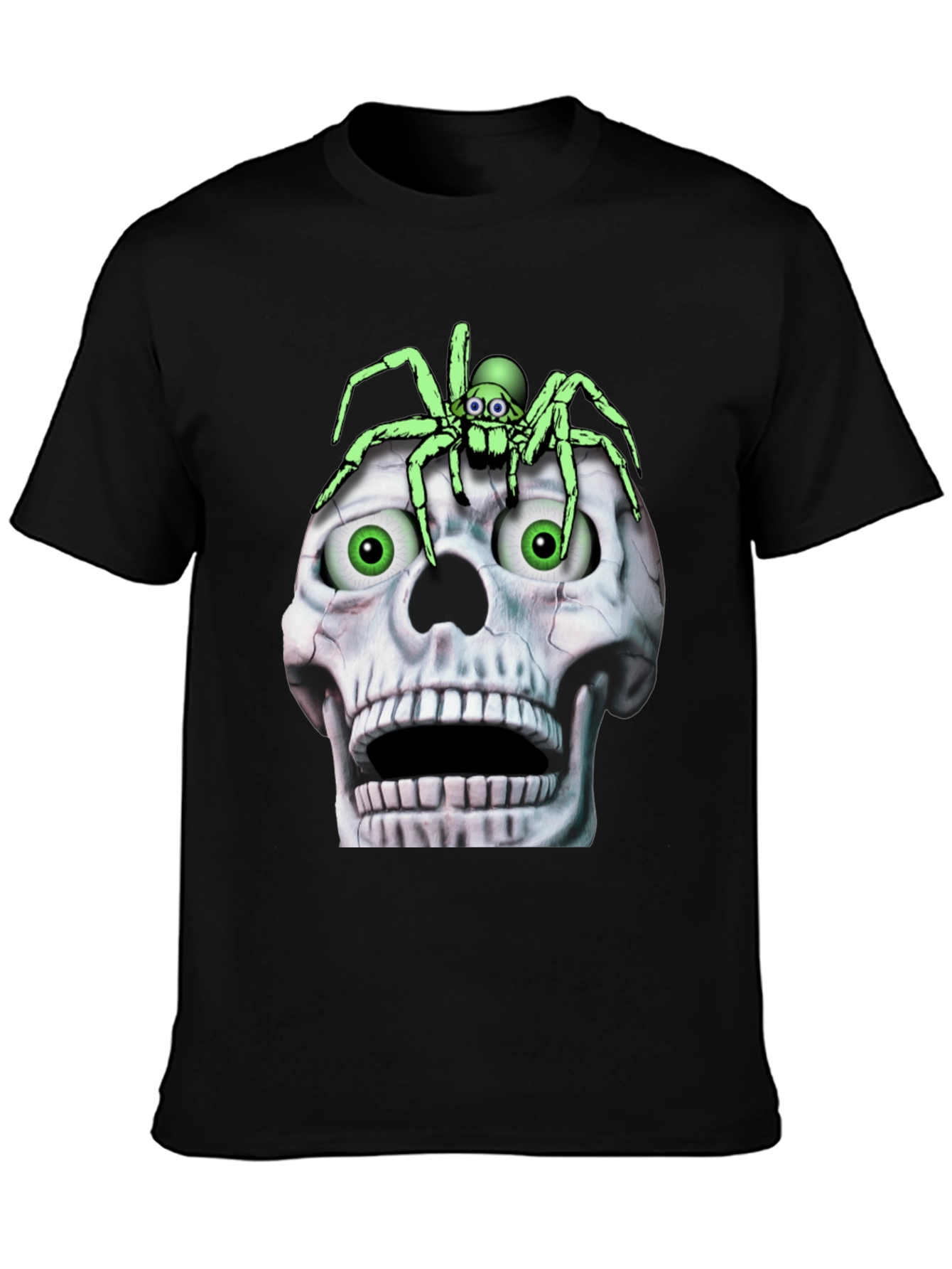 Skull & Spider Graphic Tee