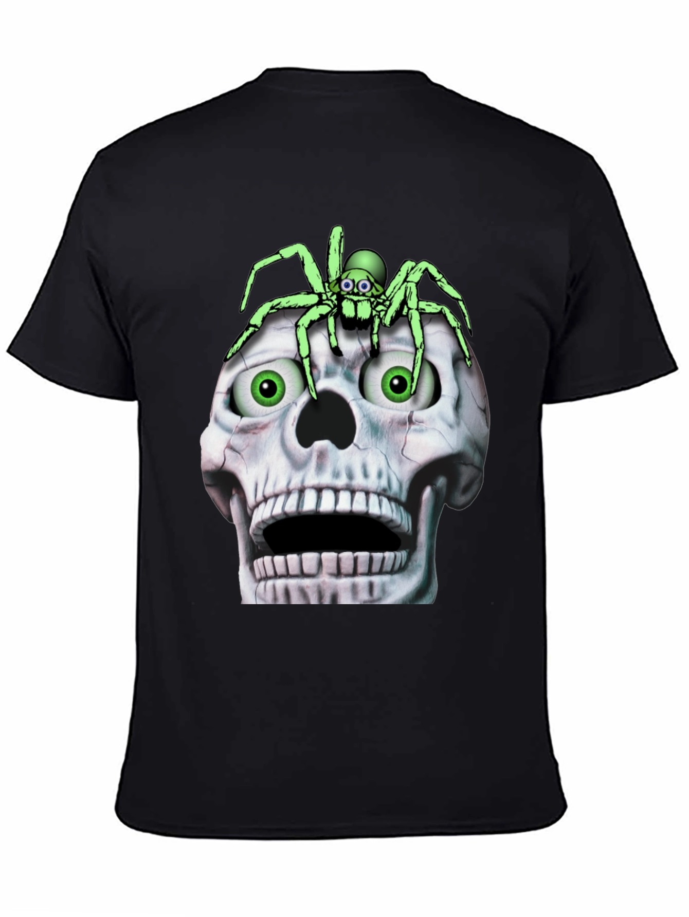 Skull & Spider Graphic Tee