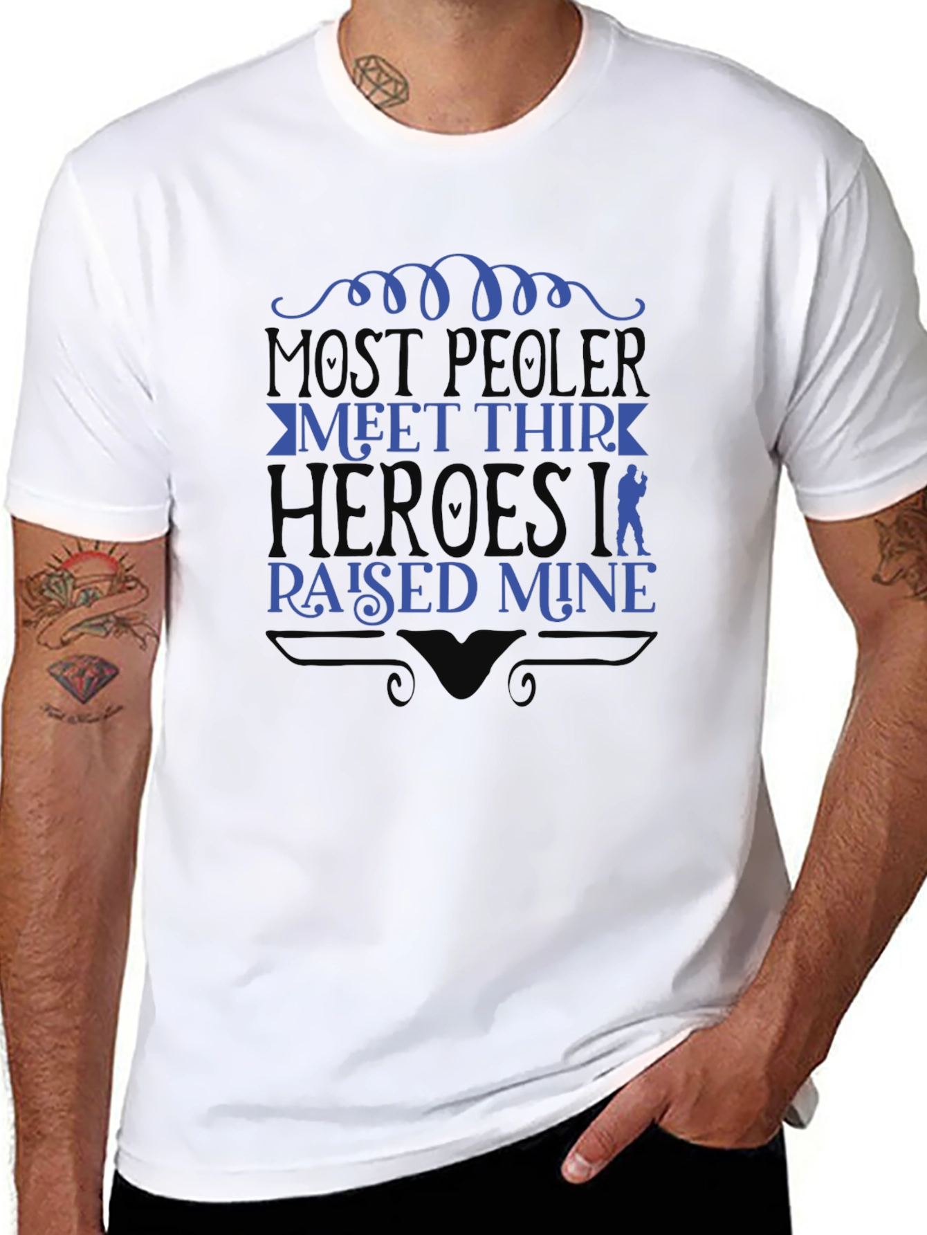 Heroes Raised Mine Graphic Tee