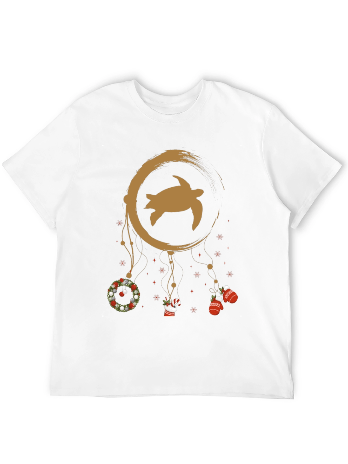 Festive Sea Turtle Christmas T-Shirt