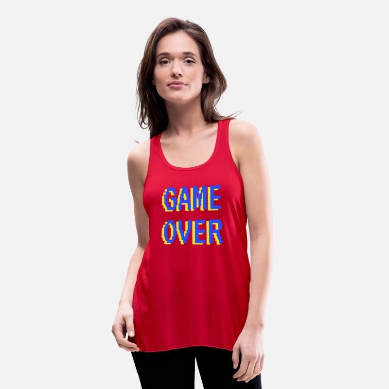 Game Over Funny slogan Retro Games 80`s