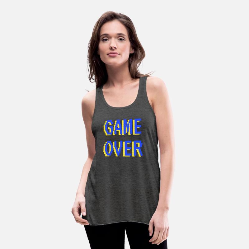 Game Over Funny slogan Retro Games 80`s