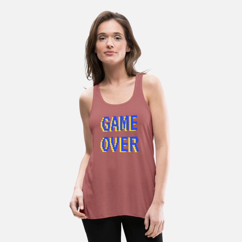 Game Over Funny slogan Retro Games 80`s