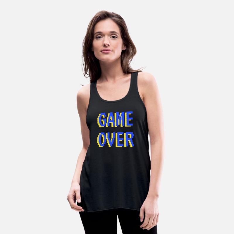 Game Over Funny slogan Retro Games 80`s