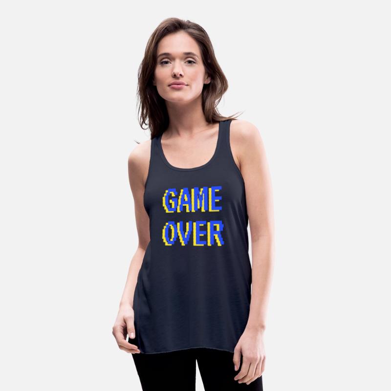 Game Over Funny slogan Retro Games 80`s