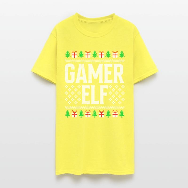 Gamer Elf Christmas Gamer Gaming Fan Gambling