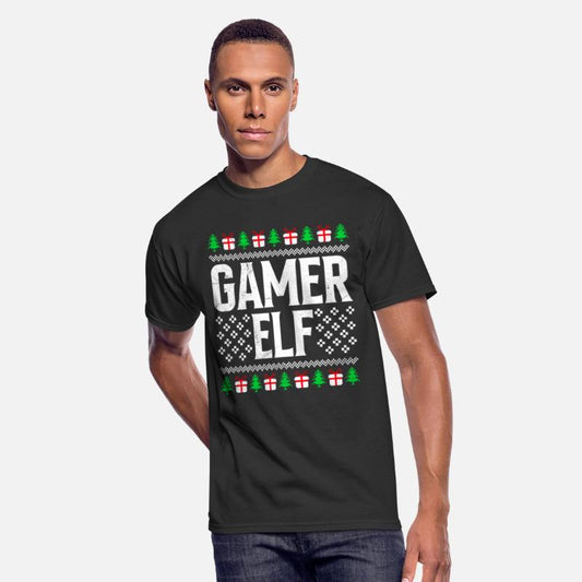 Gamer Elf Christmas Gamer Gaming Fan Gambling