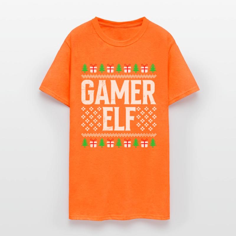 Gamer Elf Christmas Gamer Gaming Fan Gambling