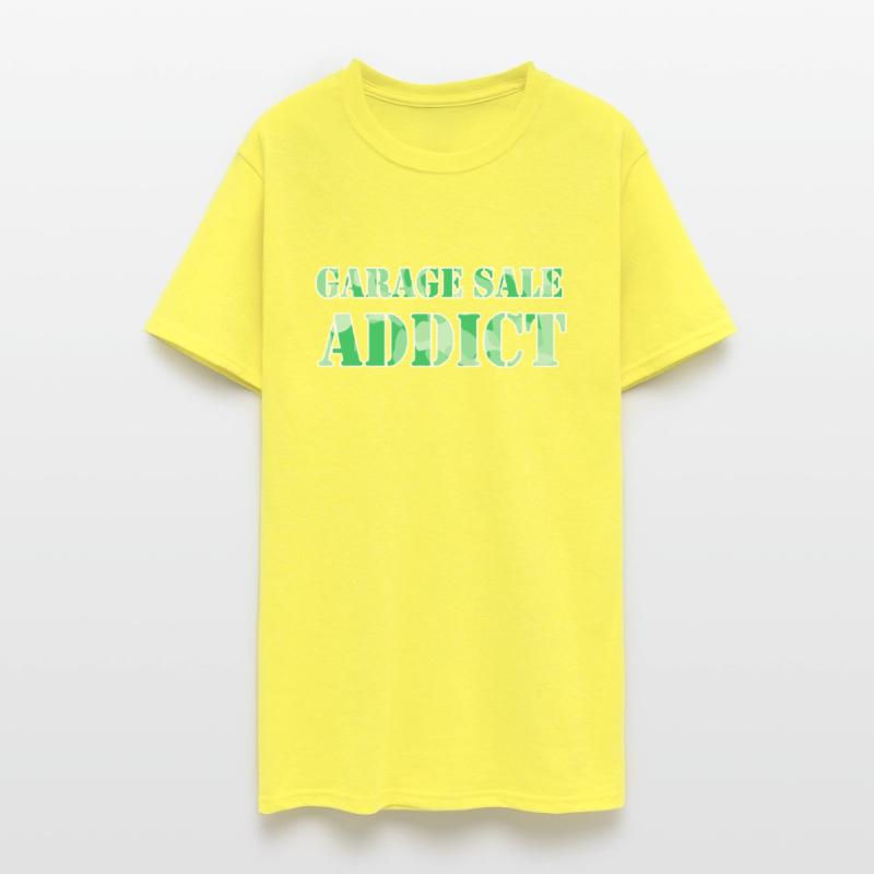 Garage Sale Addict green camo