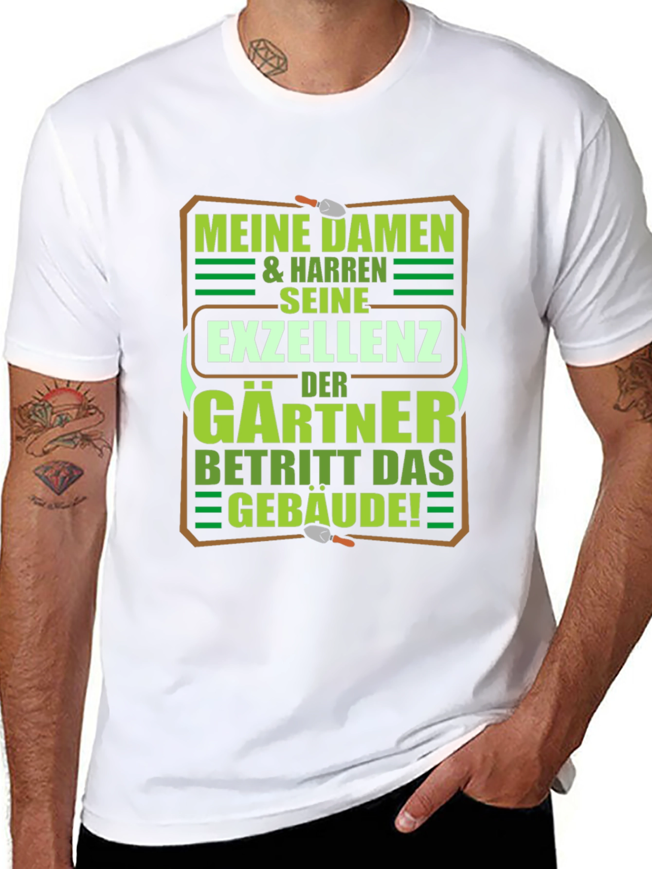 Gardener Excellence Graphic T-Shirt