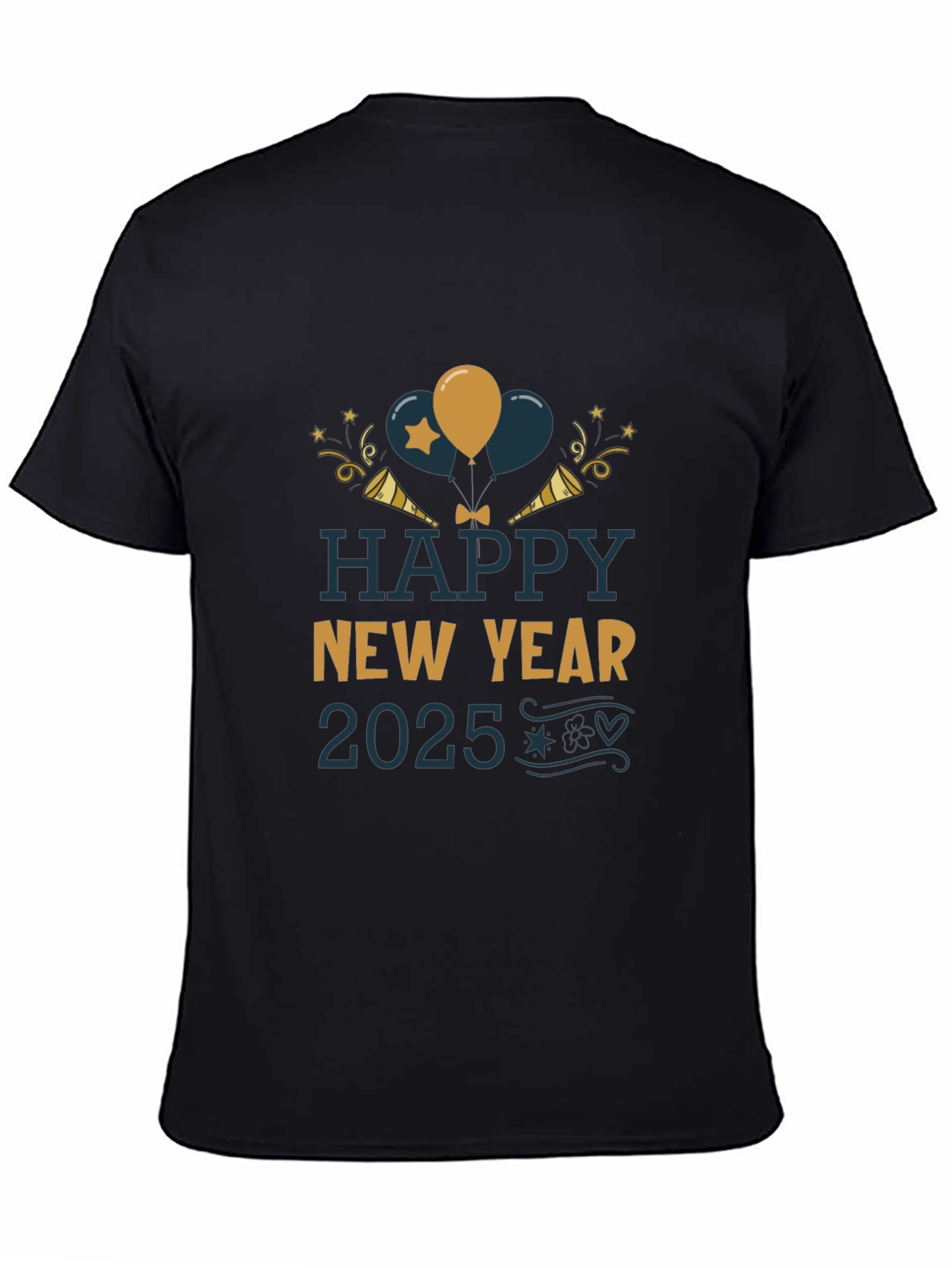 Happy New Year 2025 Graphic T-Shirt