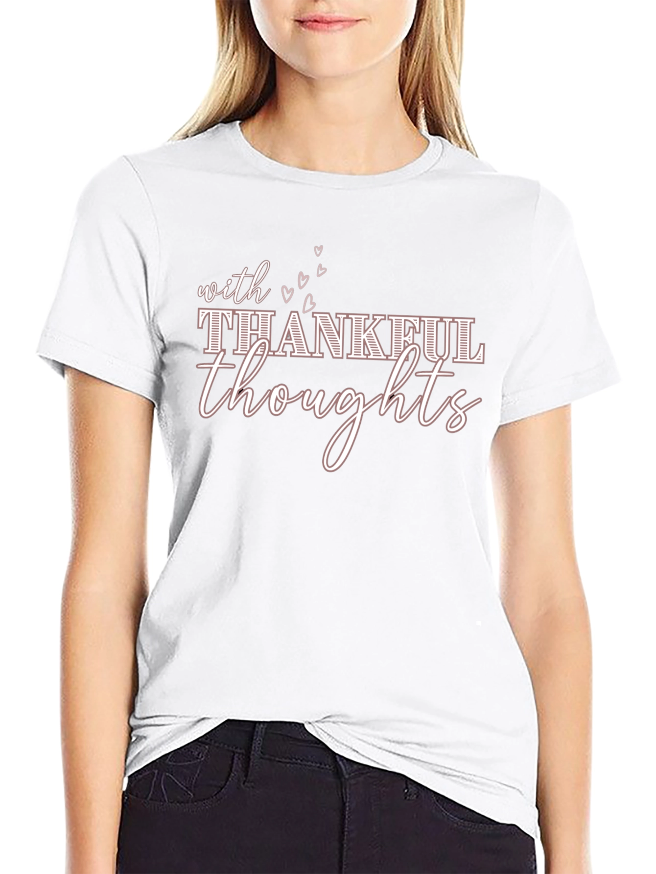 Thankful Thoughts Graphic T-Shirt
