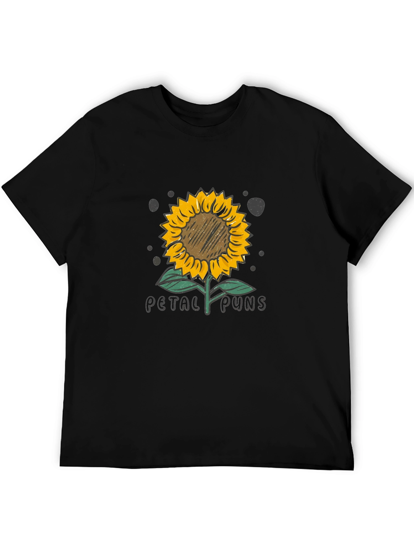 Petal Puns Sunflower Graphic T-Shirt