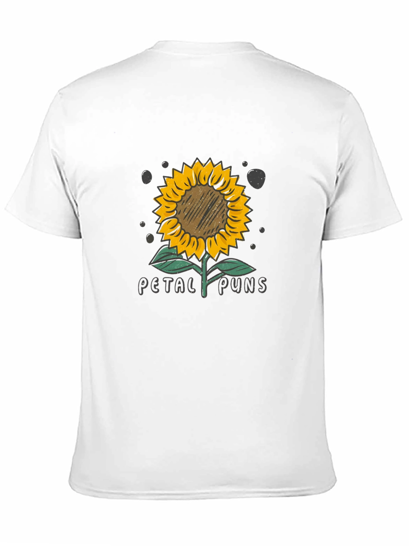 Petal Puns Sunflower Graphic T-Shirt