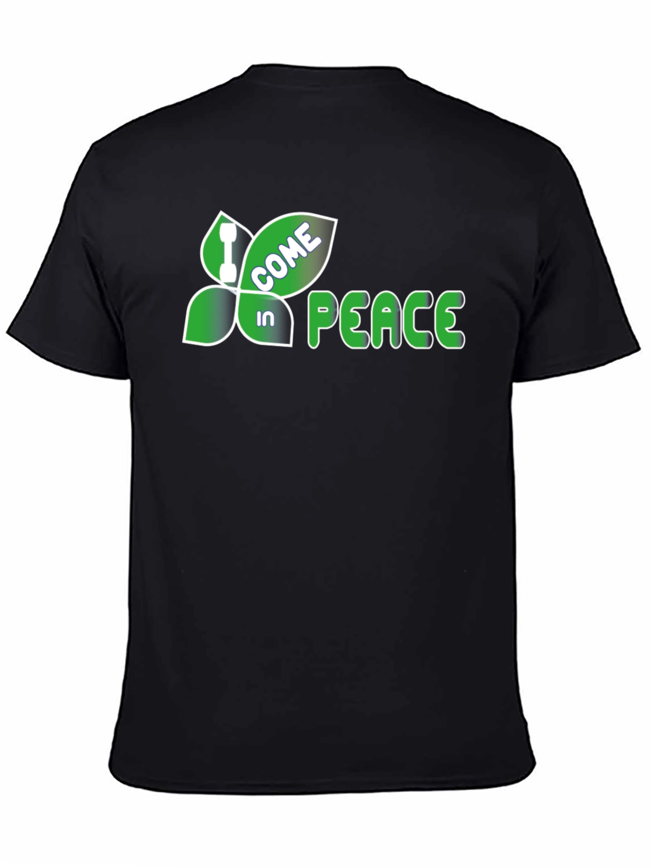Come In Peace Graphic Tee - Black