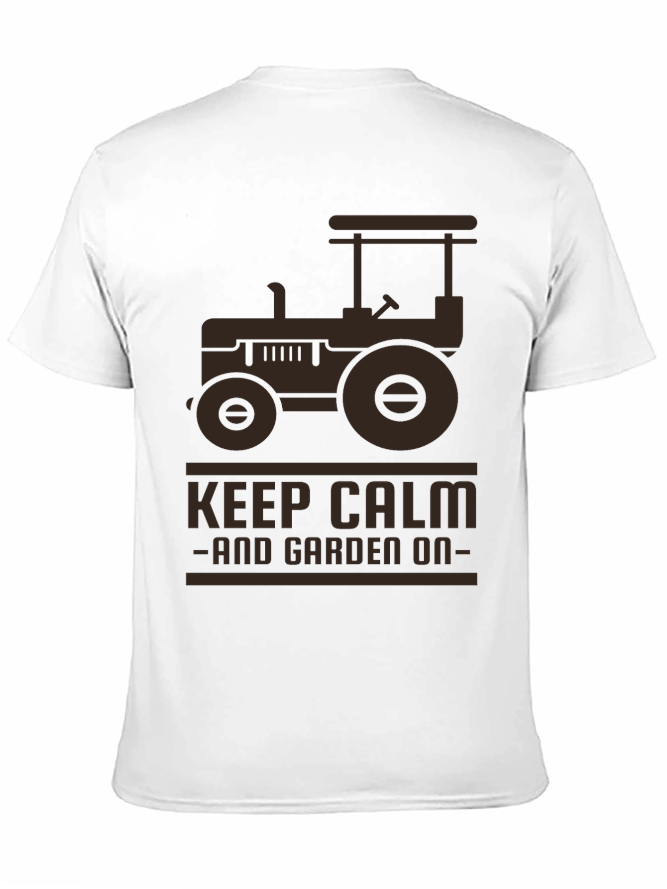 Keep Calm & Garden On Tractor Tee