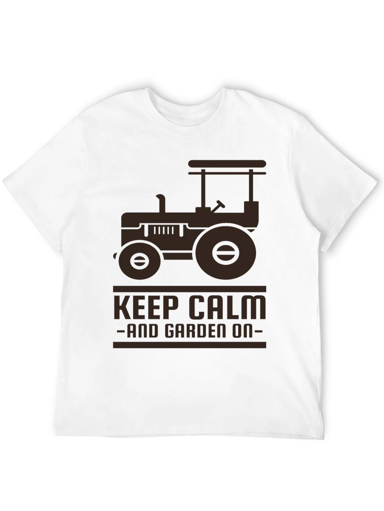 Keep Calm & Garden On Tractor Tee