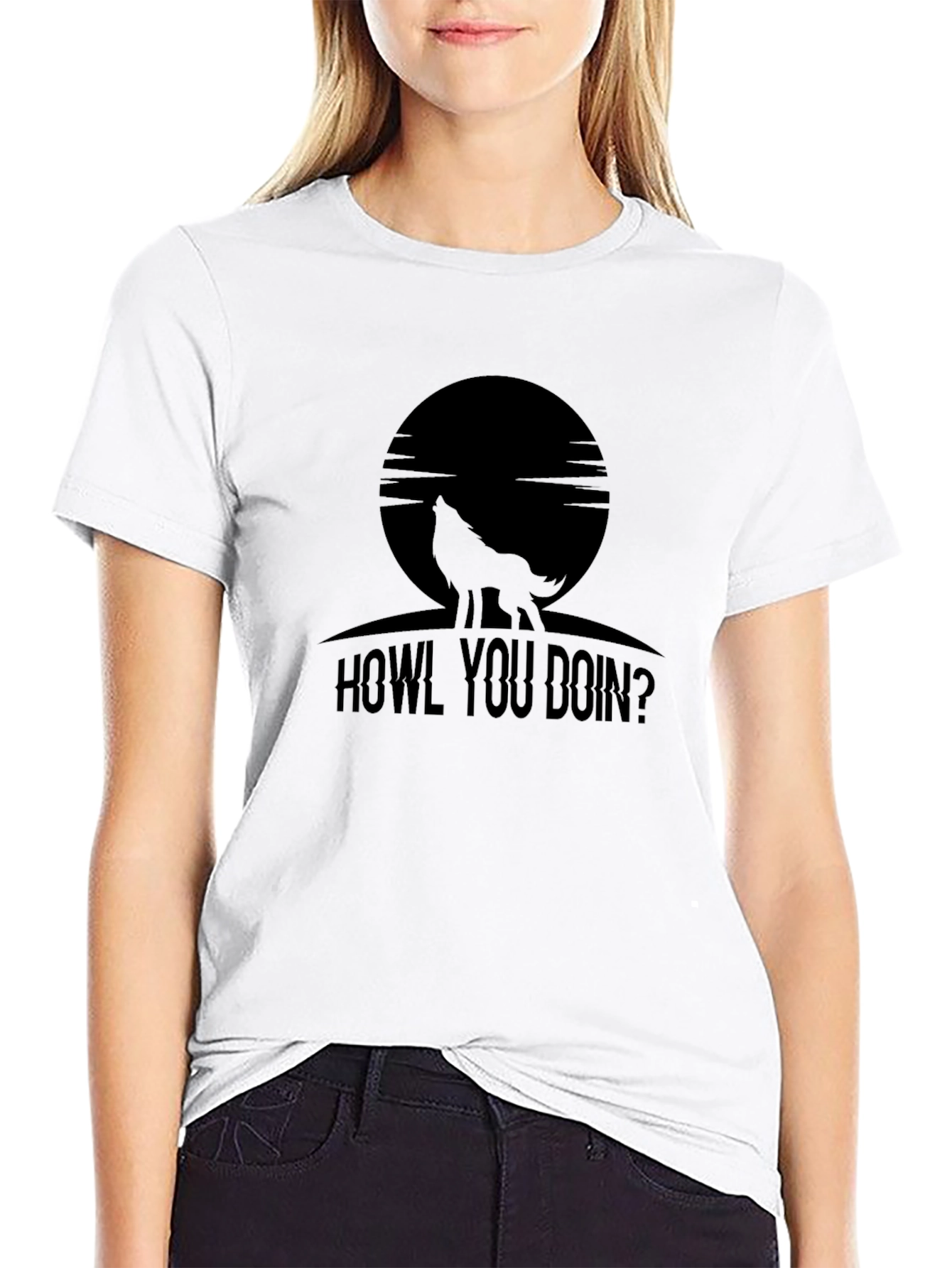 Howl You Doin Graphic T-Shirt