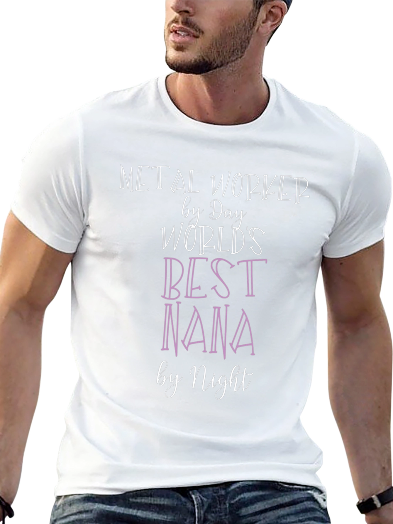 Metalworker by Day Worlds Best Nana T-Shirt