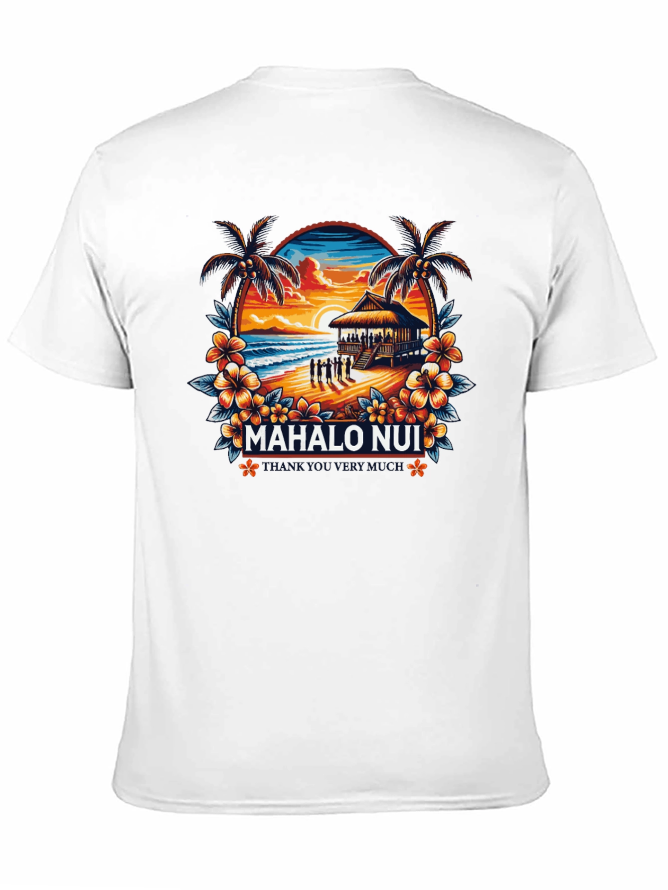 Mahalo Nui Beach T-Shirt