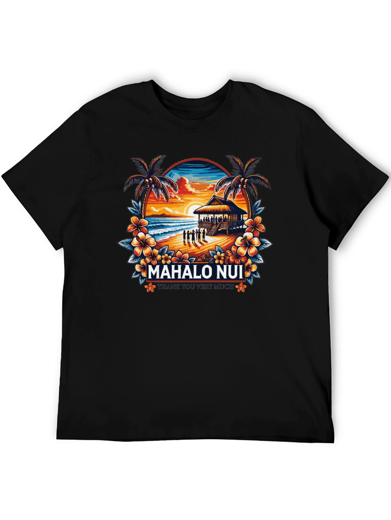 Mahalo Nui Beach T-Shirt