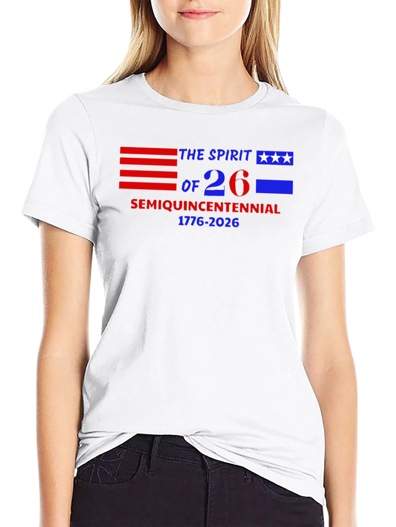 Spirit of 26 T-Shirt - Semiquincentennial 1776-2026
