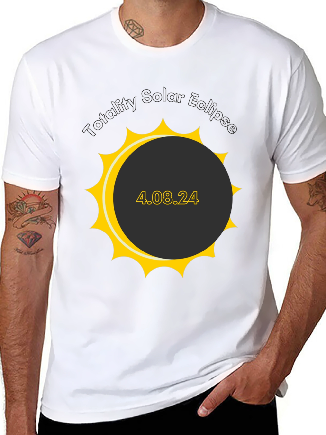 Total Solar Eclipse 4.08.24 T-Shirt