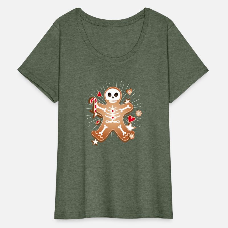 Gingerbread man Sugar Skull decor for Christmas