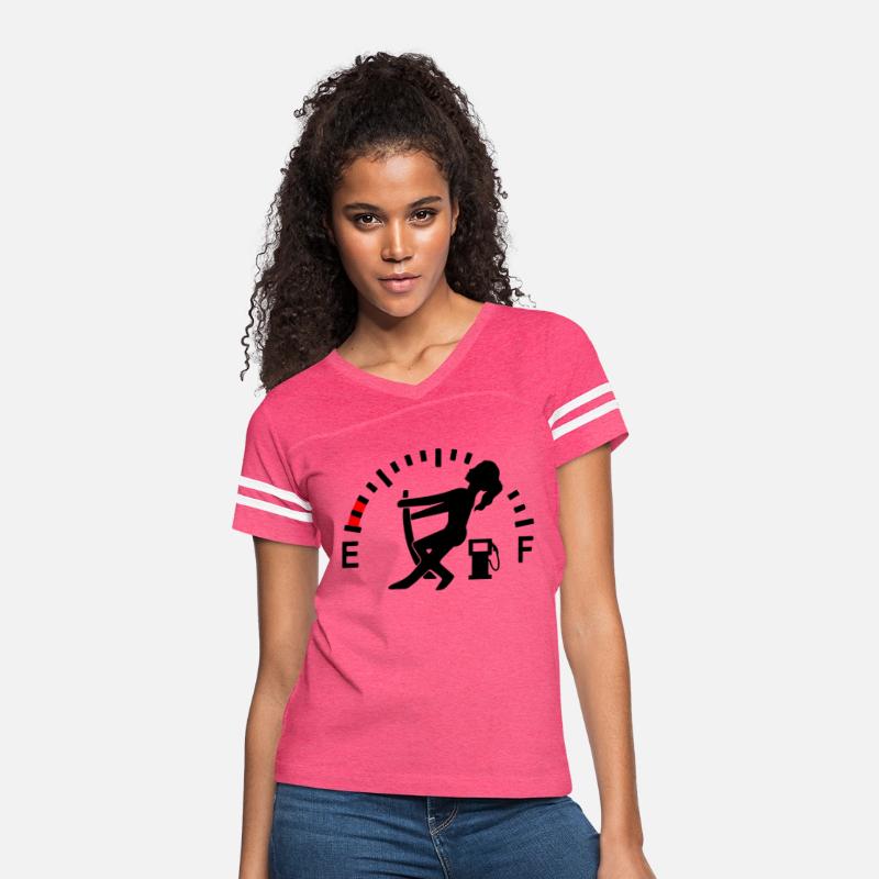 Girl on Empty Afro Puff Vinyl Decal, Gas Cap Decal