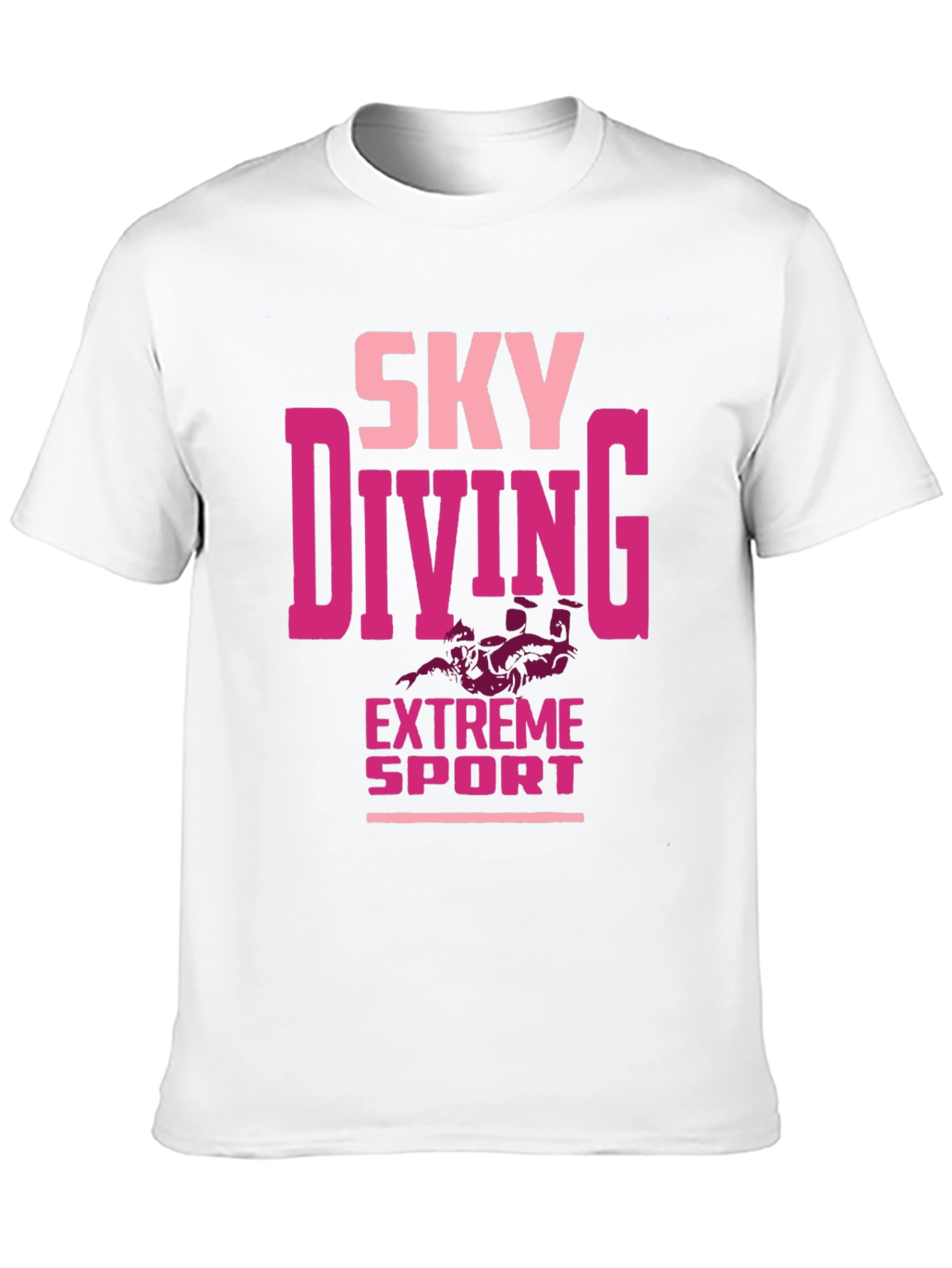 Skydiving Extreme Sport Graphic Tee