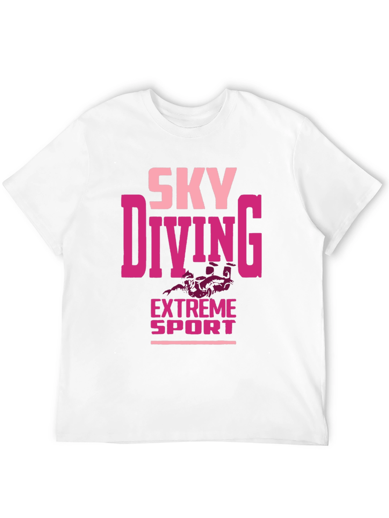 Skydiving Extreme Sport Graphic Tee