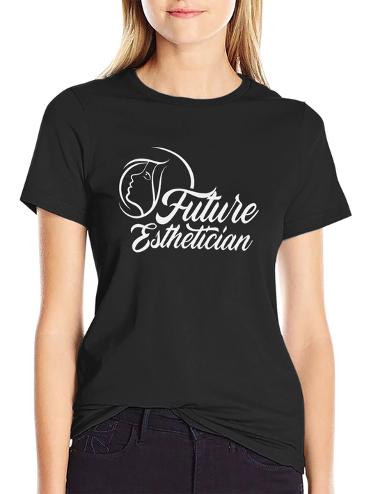 Future Esthetician Graphic Tee - Black
