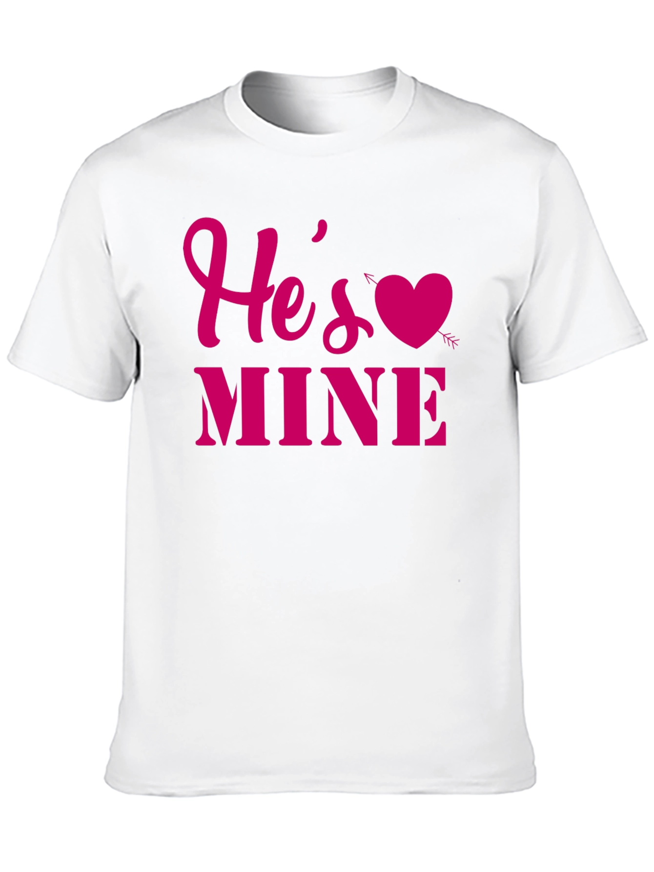 Hes Mine Valentines Day T-Shirt