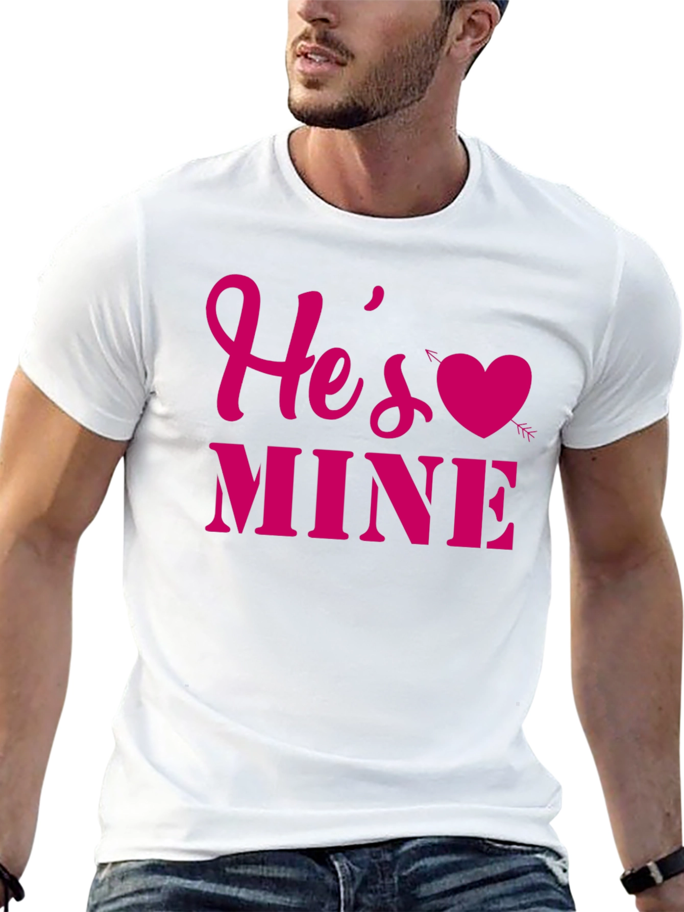 Hes Mine Valentines Day T-Shirt