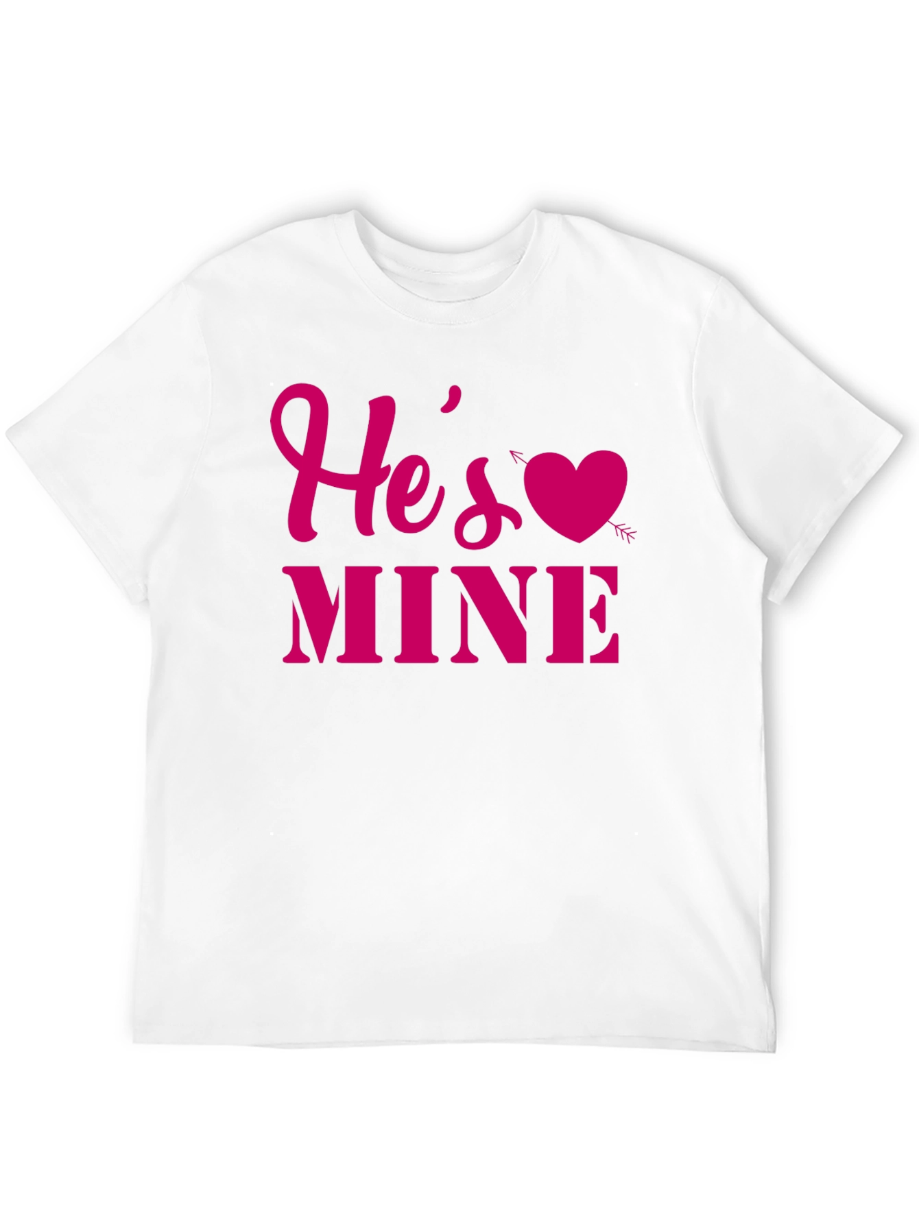 Hes Mine Valentines Day T-Shirt