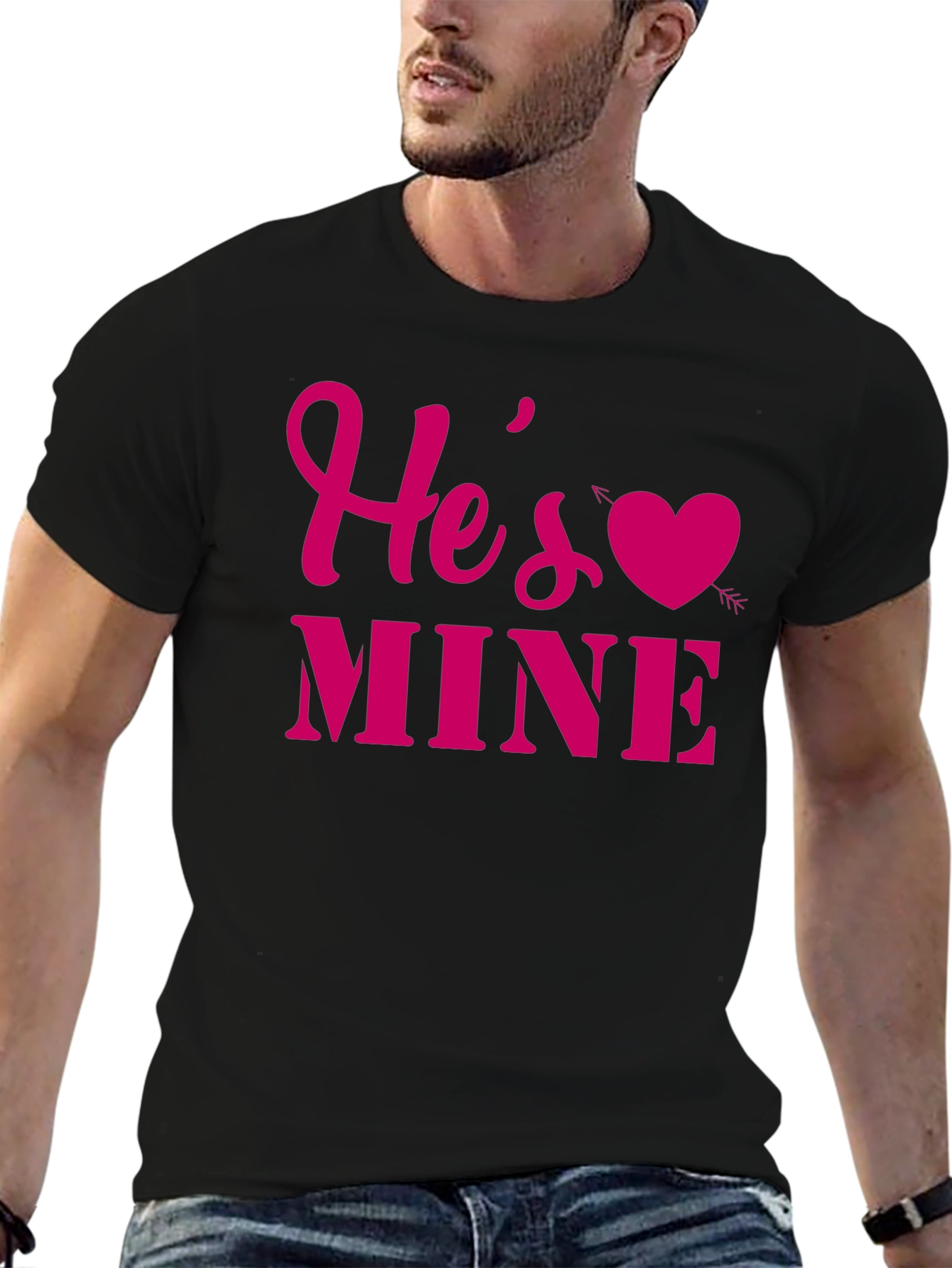 Hes Mine Valentines Day T-Shirt