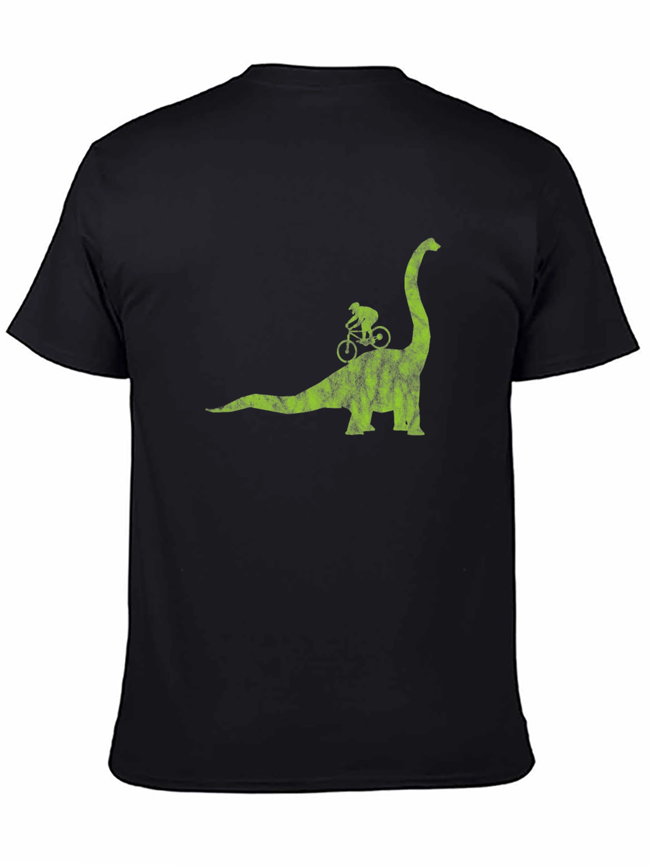 Dino Rider Tee - Mountain Bike Dinosaur Graphic T-Shirt