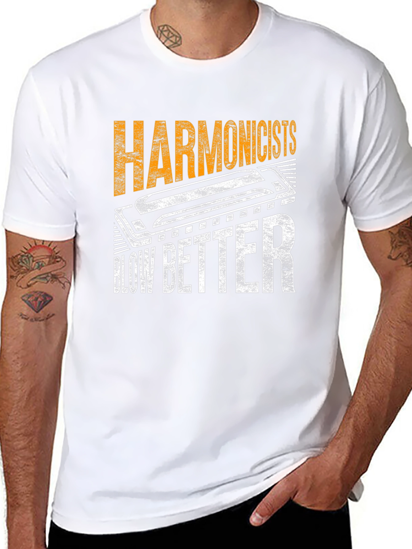 Harmonicists Blow Better Graphic T-Shirt