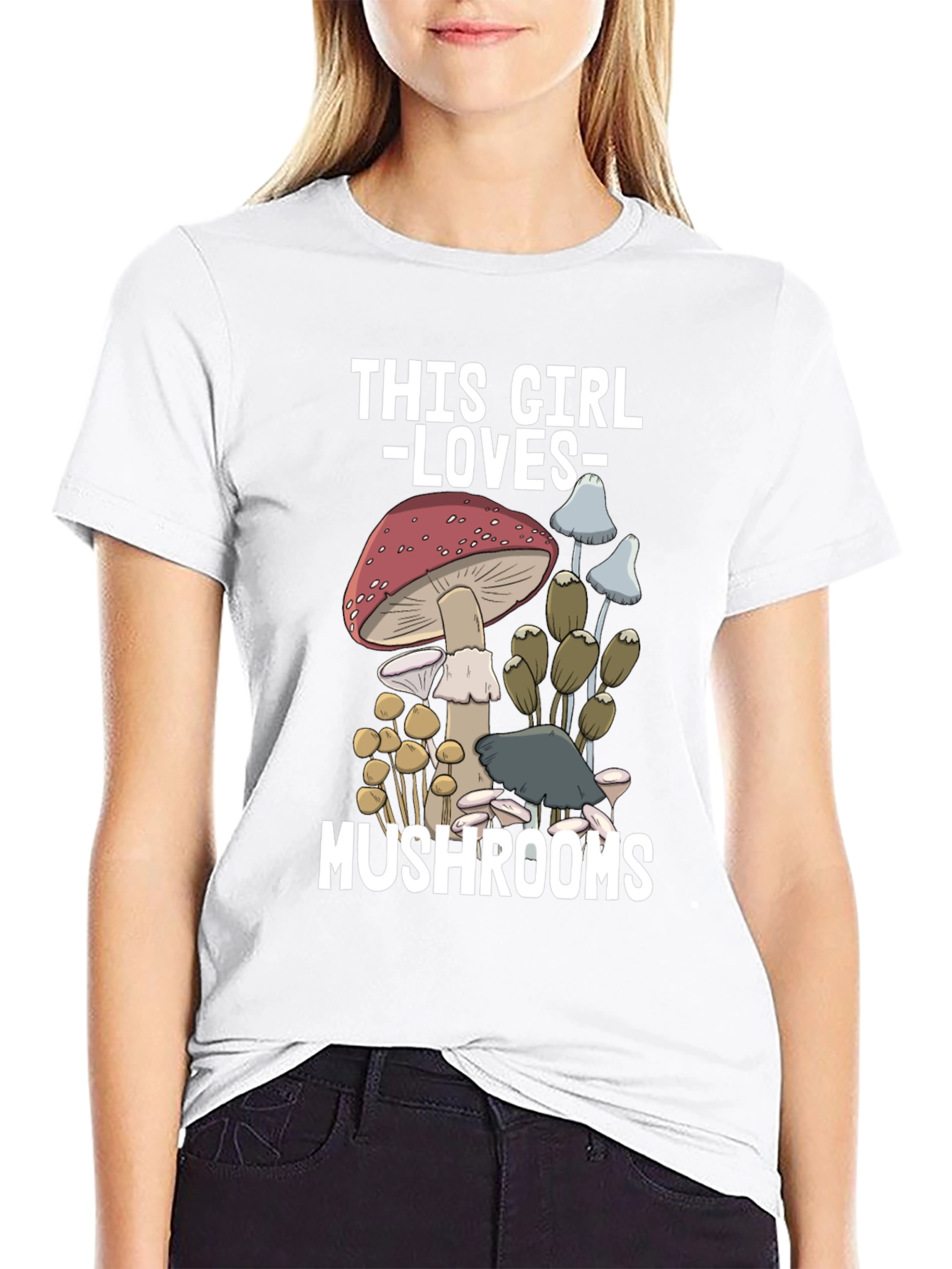 Mushroom Lover Graphic Tee - Fun & Stylish