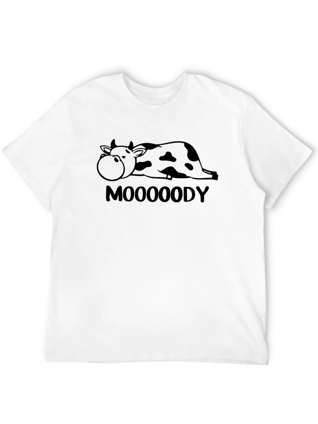 Mooooody Cow Graphic Tee - Relaxed Fit