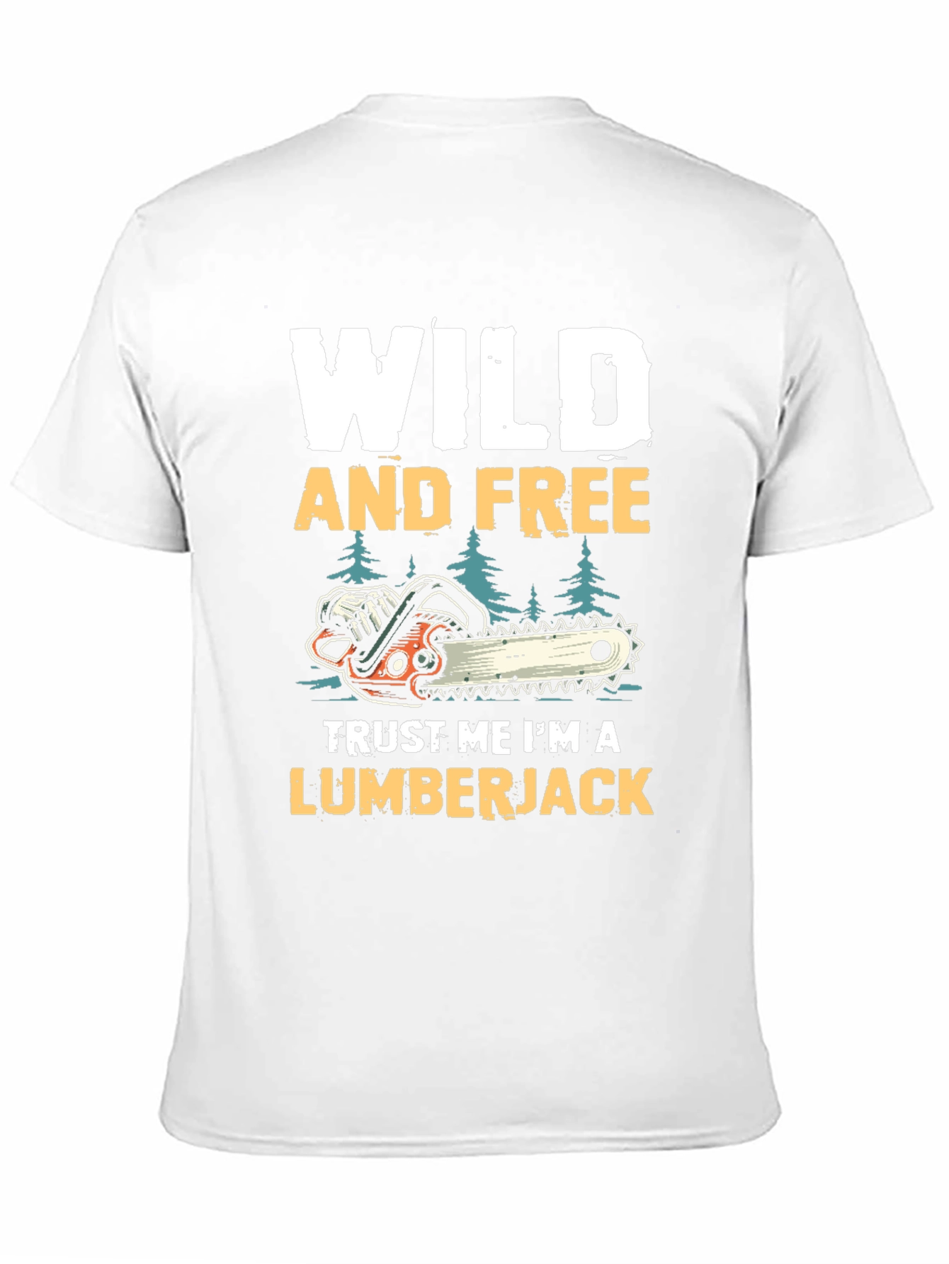 Wild and Free Lumberjack T-Shirt