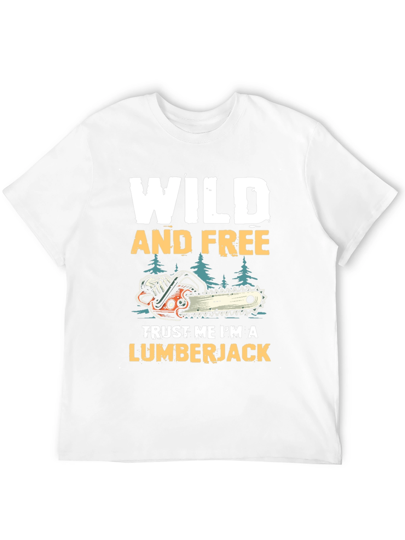 Wild and Free Lumberjack T-Shirt