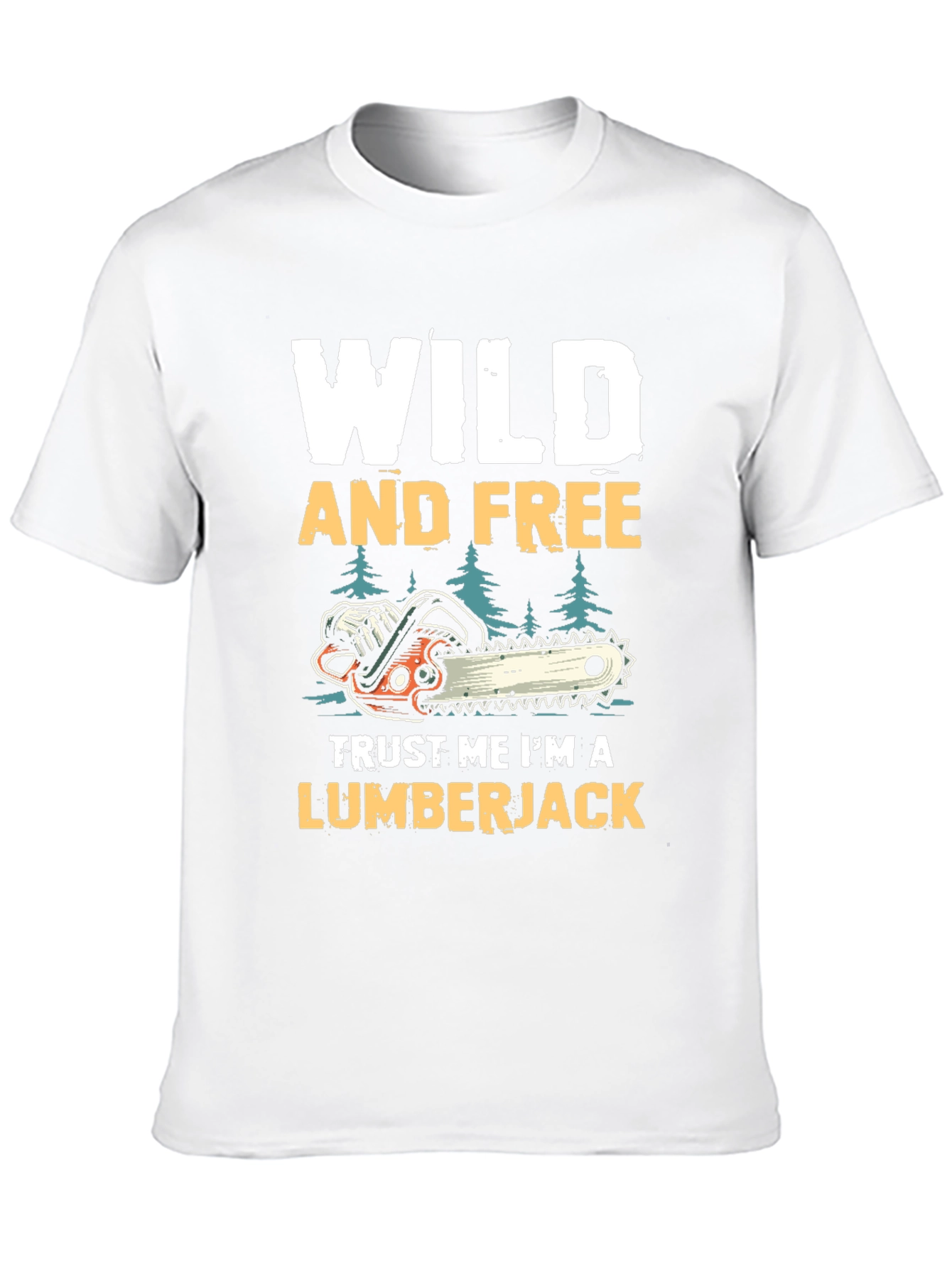 Wild and Free Lumberjack T-Shirt