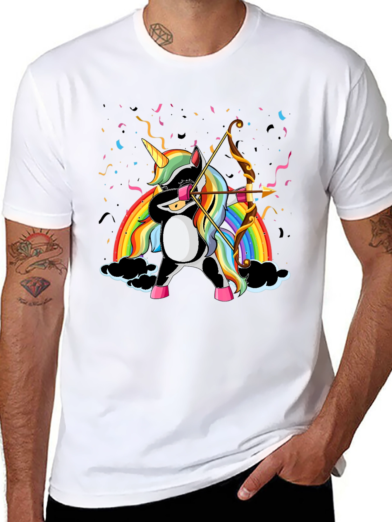Unicorn Archer T-Shirt - Rainbow Magic